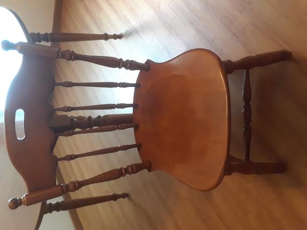 2 chairs (round dining table set)